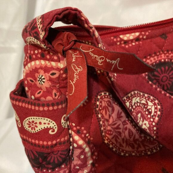 Vera Bradley Vintage Mesa Red Paisley Pattern - Picture 3 of 4